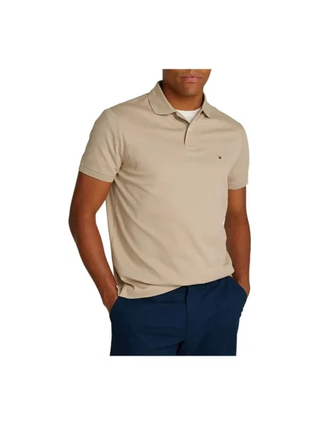 Tricou Tommy Hilfiger bej