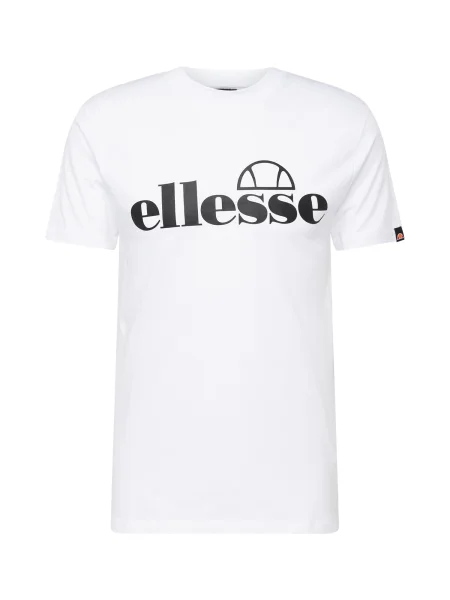 ELLESSE Tricou Fuenti negru alb