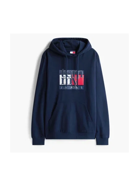 Dukserice Tommy Hilfiger plava