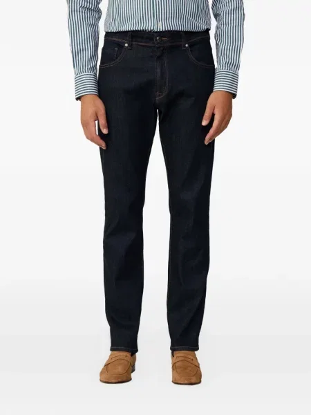 Blugi drepți Hackett London albastru