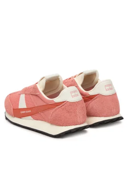 Tommy Jeans Sneakersy Tjw Retro Runner Archive ružová