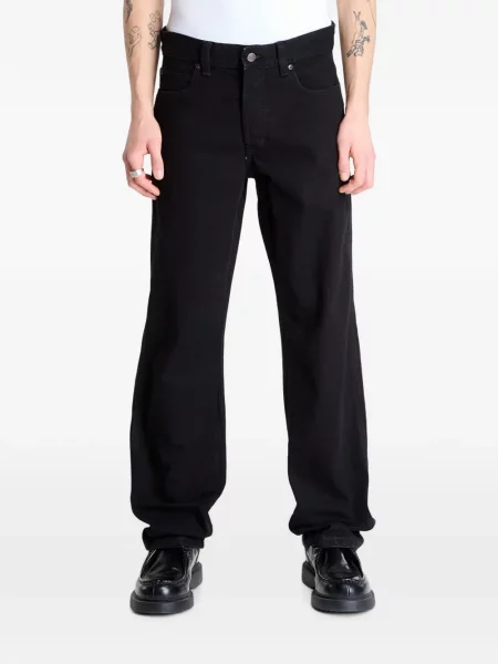 Jeansy straight leg Dickies czarne