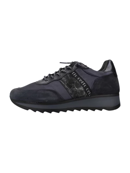 Sneakersy Cetti skórzane niebieskie