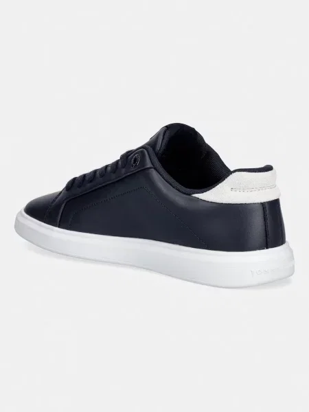 Tommy Hilfiger TH ICON COURT SCRIPT sneakersy skórzane