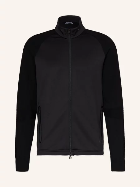 J.Lindeberg Bunda Midlayer Ze Směsi Materiálů černá