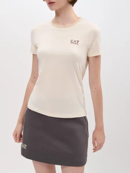 Футболка Ea7 Emporio Armani бежева