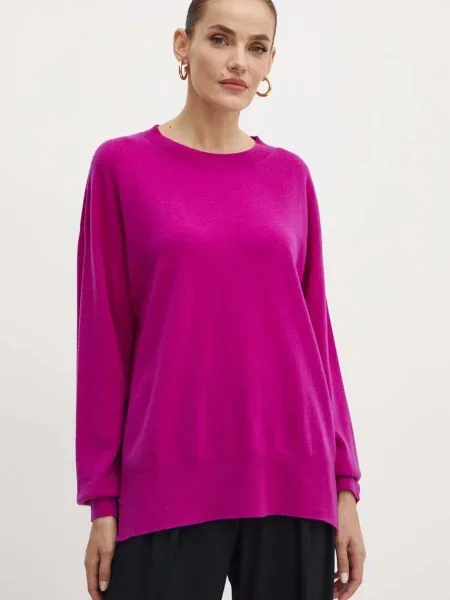 Liviana Conti pulover de casmir light violet