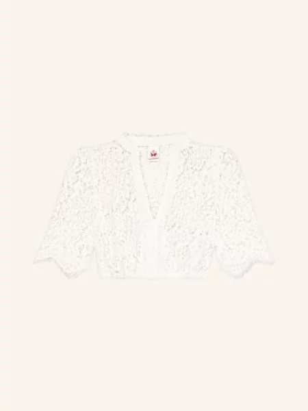 Spieth & Wensky Bluzka Bawarska Mellingen Z Koronki weiss