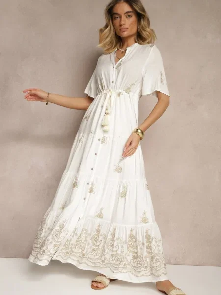Rochie Falvania albă