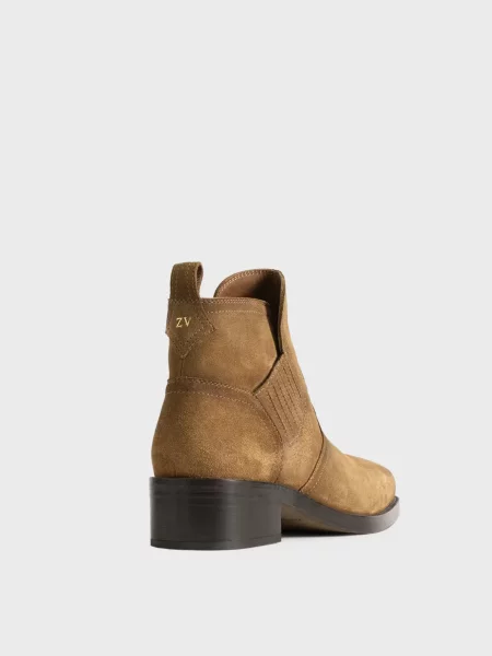 Замшевые ботинки Zadig&voltaire коричневые
