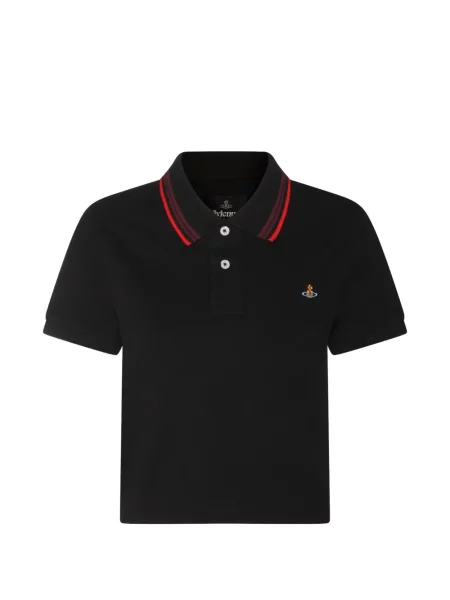 Polo Vivienne Westwood cu dungi negru