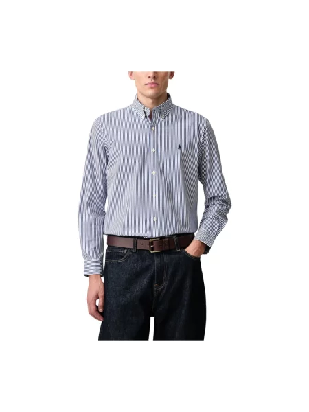 Koszula Polo Ralph Lauren z długim rękawem niebieska