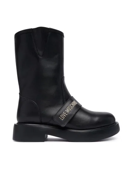 Botki LOVE MOSCHINO czarne