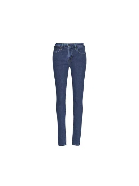 Skinny fit kavbojke Levi's® z visokim pasom modra