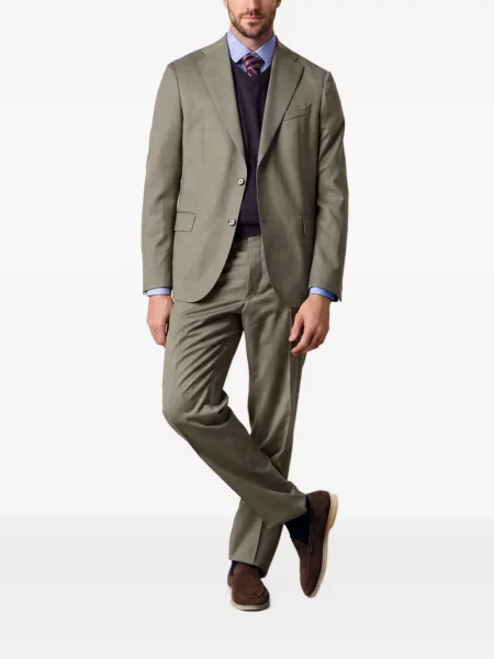 Pantaloni Brooks Brothers de lână verde