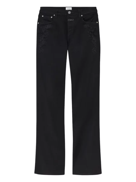 Blugi Closed cu talie înaltă negru