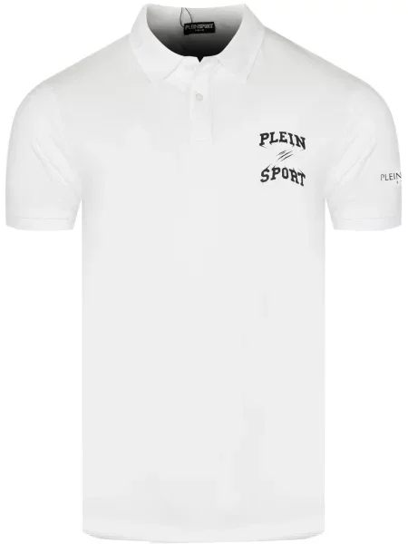 Polo Plein Sport alb