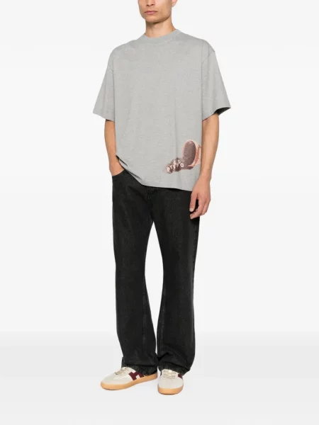 Tricou Axel Arigato cu imagine gri