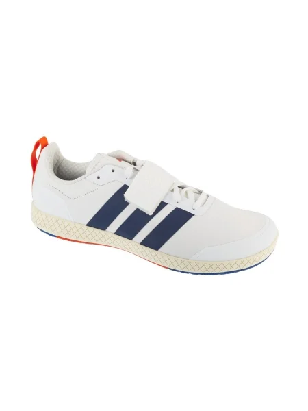 Vzpieračské topánky adidas The Total 2 Footwear white/dark blue/royal blue biela