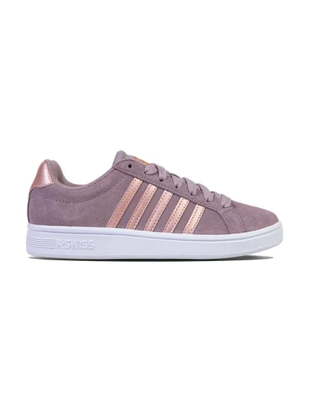K-Swiss Kožené sneakers boty COURT TIEBREAK SDE fialové