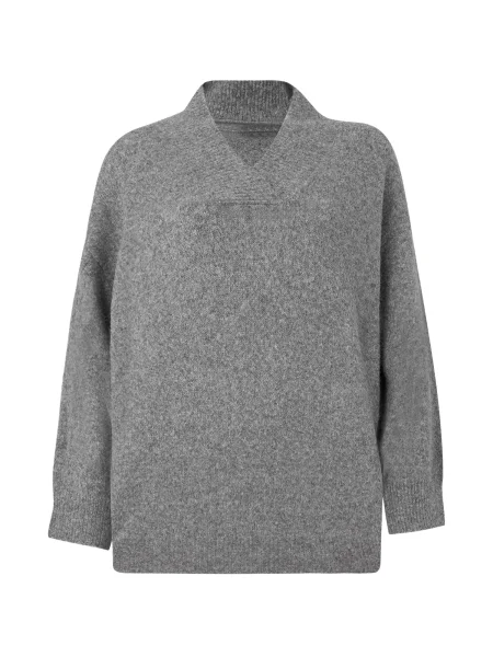 VERO MODA Pulover BANG amestecat gri
