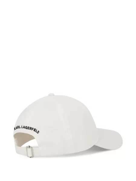 Șapcă Karl Lagerfeld cu autograf alb