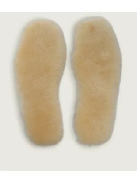 Gyapjú félcipo Ugg bézs
