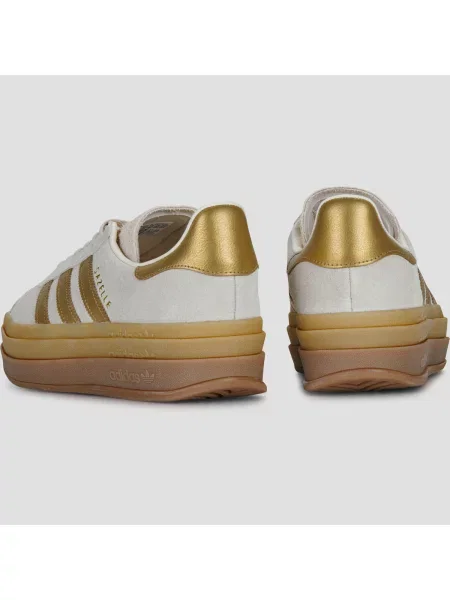 Adidas Originals sneakers din piele întoarsă Gazelle Bold bej