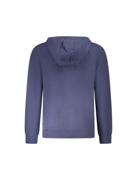 Bluza z kapturem Wrangler z kapturem niebieska