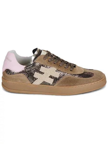 Pantofi Another Trend de mătase maro
