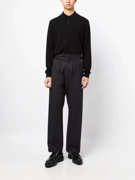 Kašmyro apykaklė megztinis Giorgio Armani juoda