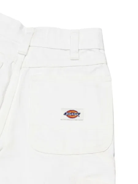 Pantaloni scurți Dickies din canvas alb