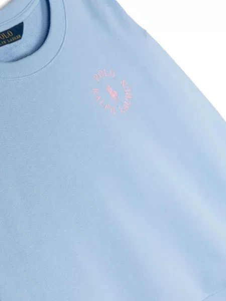 Bluza polarowa dziecięca Polo Ralph Lauren niebieska