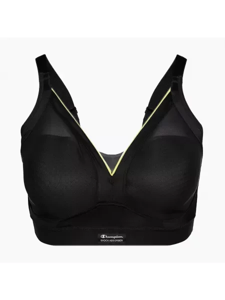 Biustonosz treningowy Shock Absorber Active Shaped Support black czarny