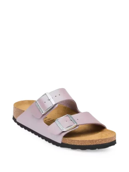 Sandale Birkenstock cu cataramă roz