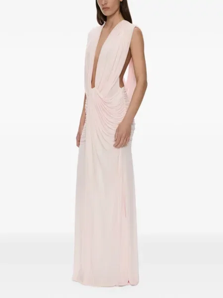 Decora rochie maxi Christopher Esber roz