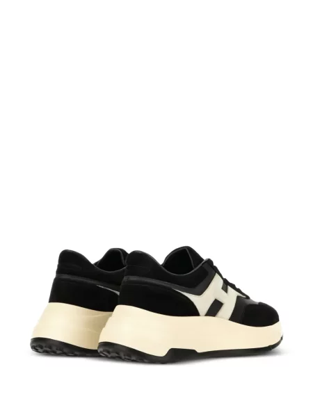 Sneakerși Hogan cu autograf negru
