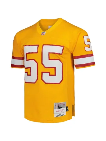 Tricou Mitchell & Ness galben