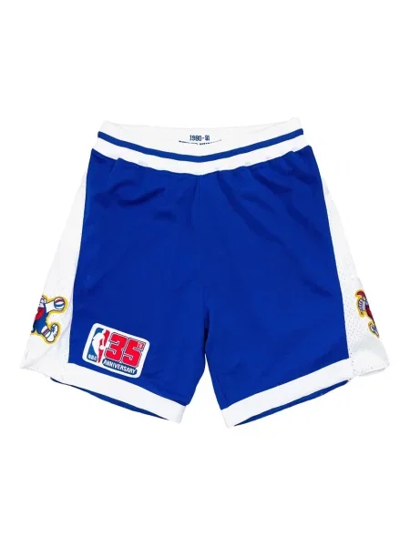 Pantaloni scurți Mitchell & Ness albastru