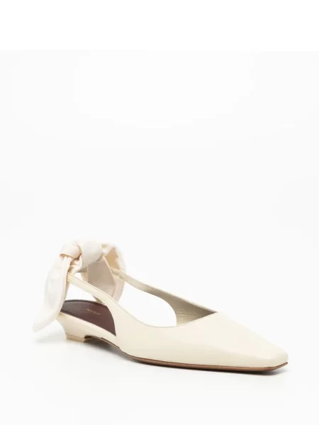 Pantofi cu toc Neous alb