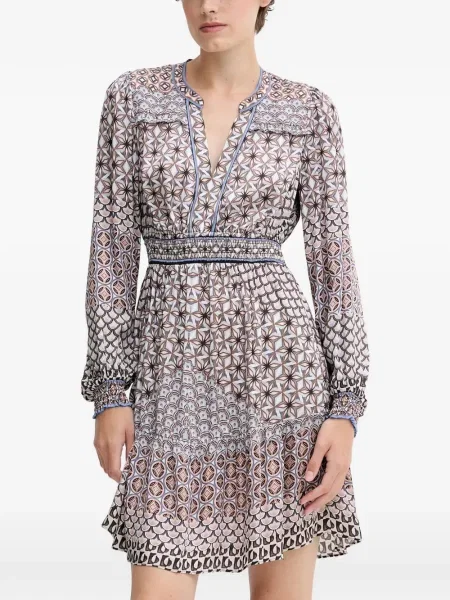 Rochie mini Hale Bob cu model floral cu imagine de costum