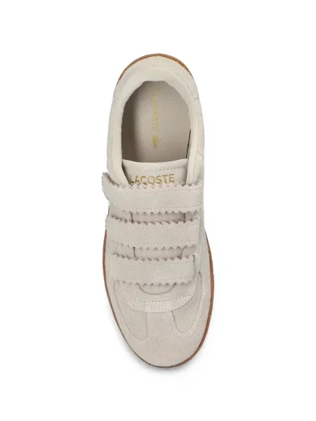 Sneakerși Lacoste din piele de căprioară