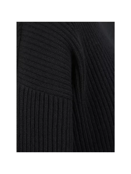 Sweter Jil Sander wełniany czarny