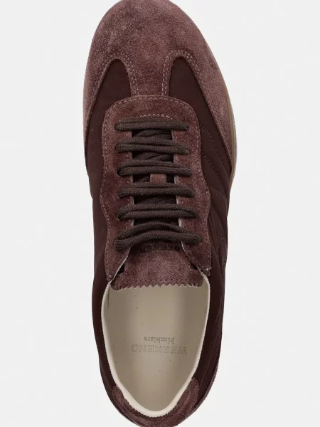 Замшевые кроссовки Weekend Max Mara