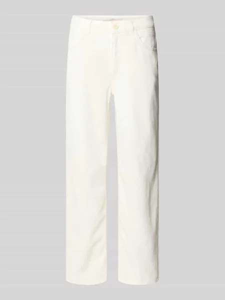 Dżinsy z ukośnymi Lanius białe