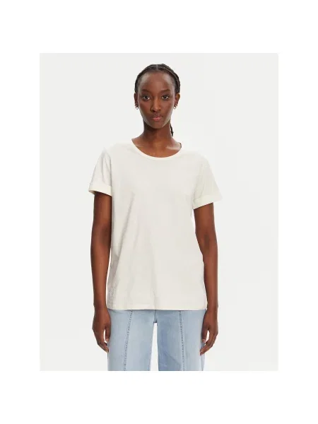 Liu Jo Sport Majica Regular Fit bela