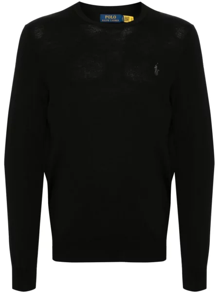 Pulover Polo Ralph Lauren de lână negru