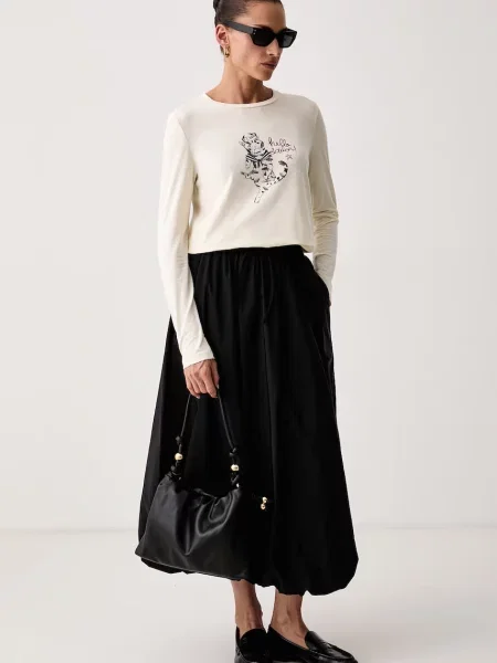 Weekend Max Mara fustă WKDCIURMA negru