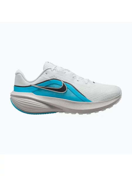 Încălțăminte de alergare pentru bărbați Nike Downshifter 14 off white/light current blue/black alb