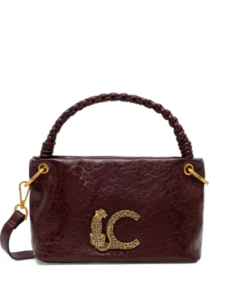 Τσάντα shopper Lola_casademunt πλεγμένο με αυτόγραφο κόκκινο